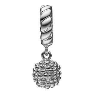 Christina Collect 925 Sterling Silver Growth Hanging Rustic Ball, model 623-S124